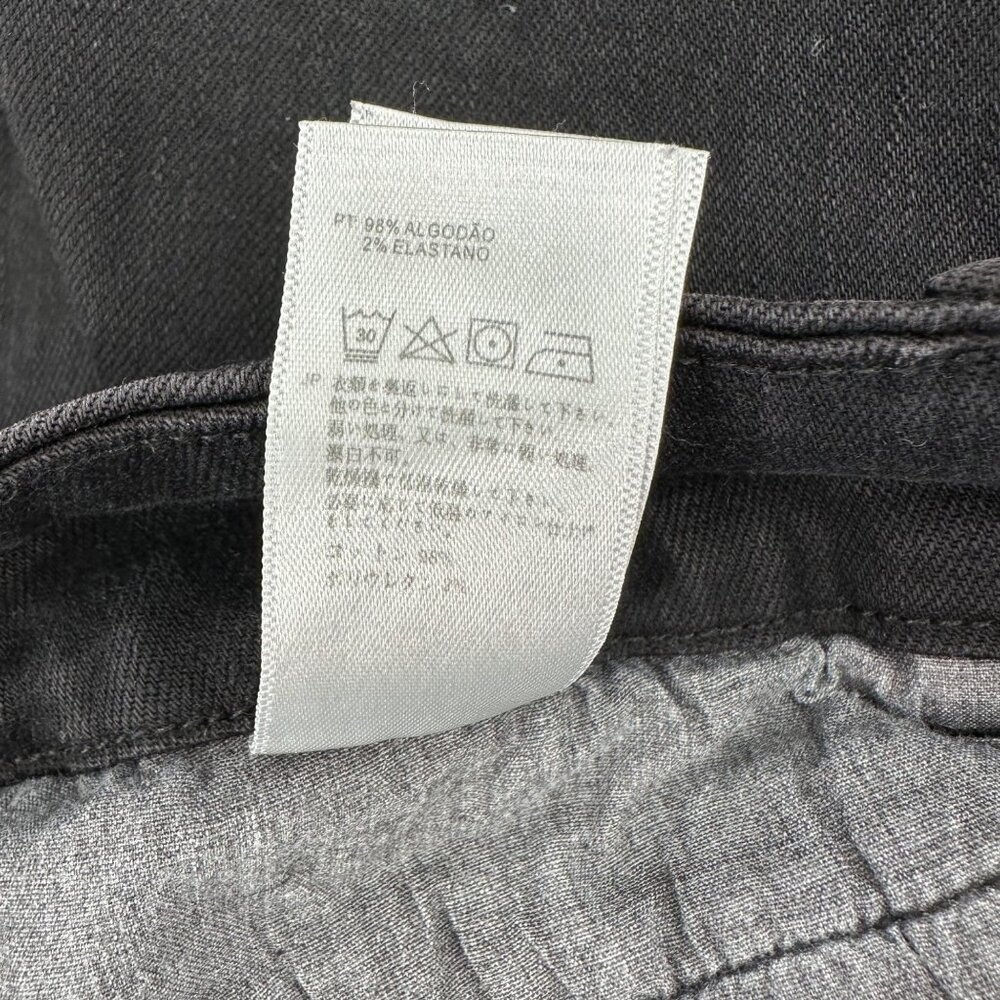 Amuse Society Womens Black Lace-Up High Rise Skinny Jeans Size 30 - Picture 10 of 10